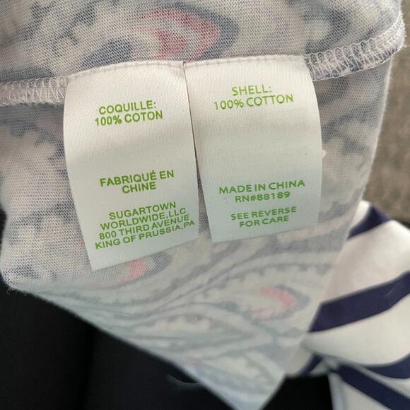 Lilly Pulitzer Beacon Navy Striped Dress, XXS - Picture 6 of 8